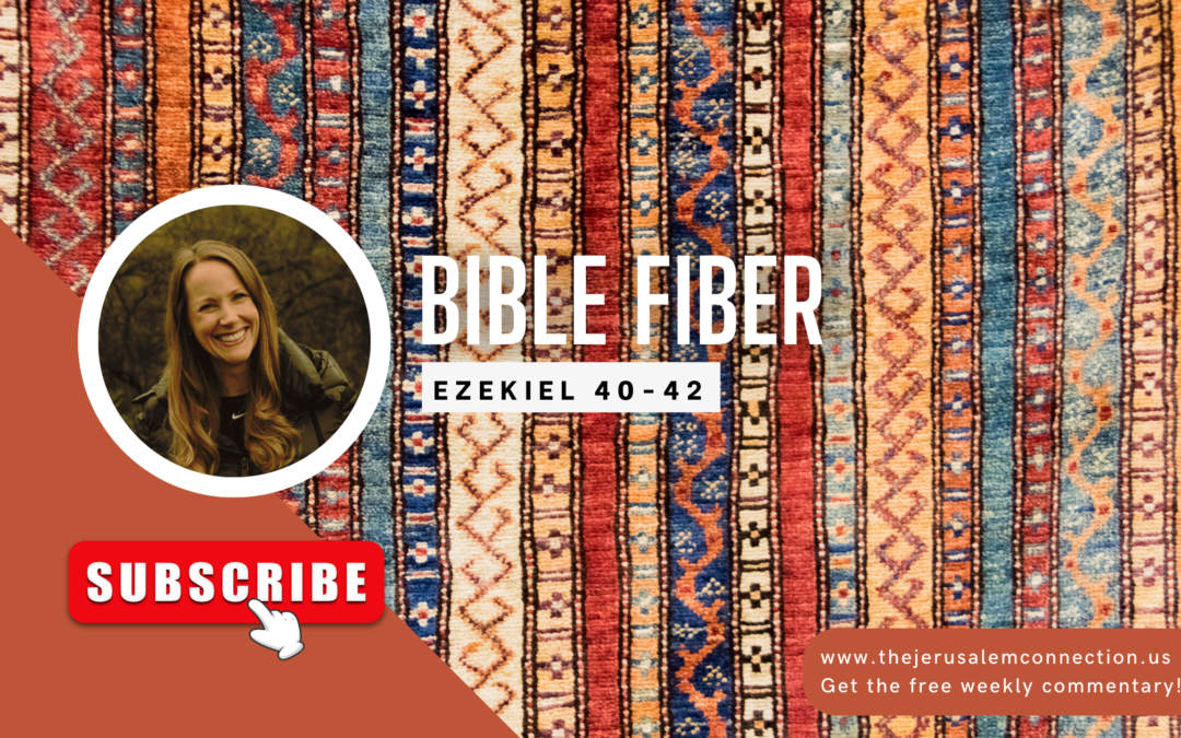 Bible Fiber: Ezekiel’s visionary temple