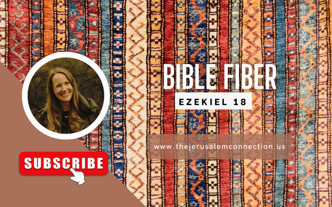 Bible Fiber: Ezekiel 18