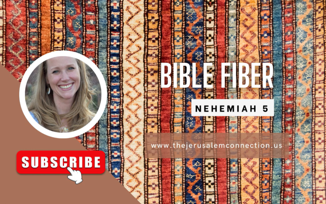 Bible Fiber: Nehemiah 5